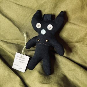Top Surgery Scrap Cat Keychain