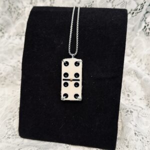 Silver Solder Domino Necklace