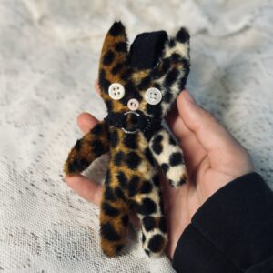 Needles, The Cat Scrap Keychain